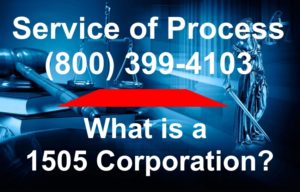 How To Find A 1505 Corporation