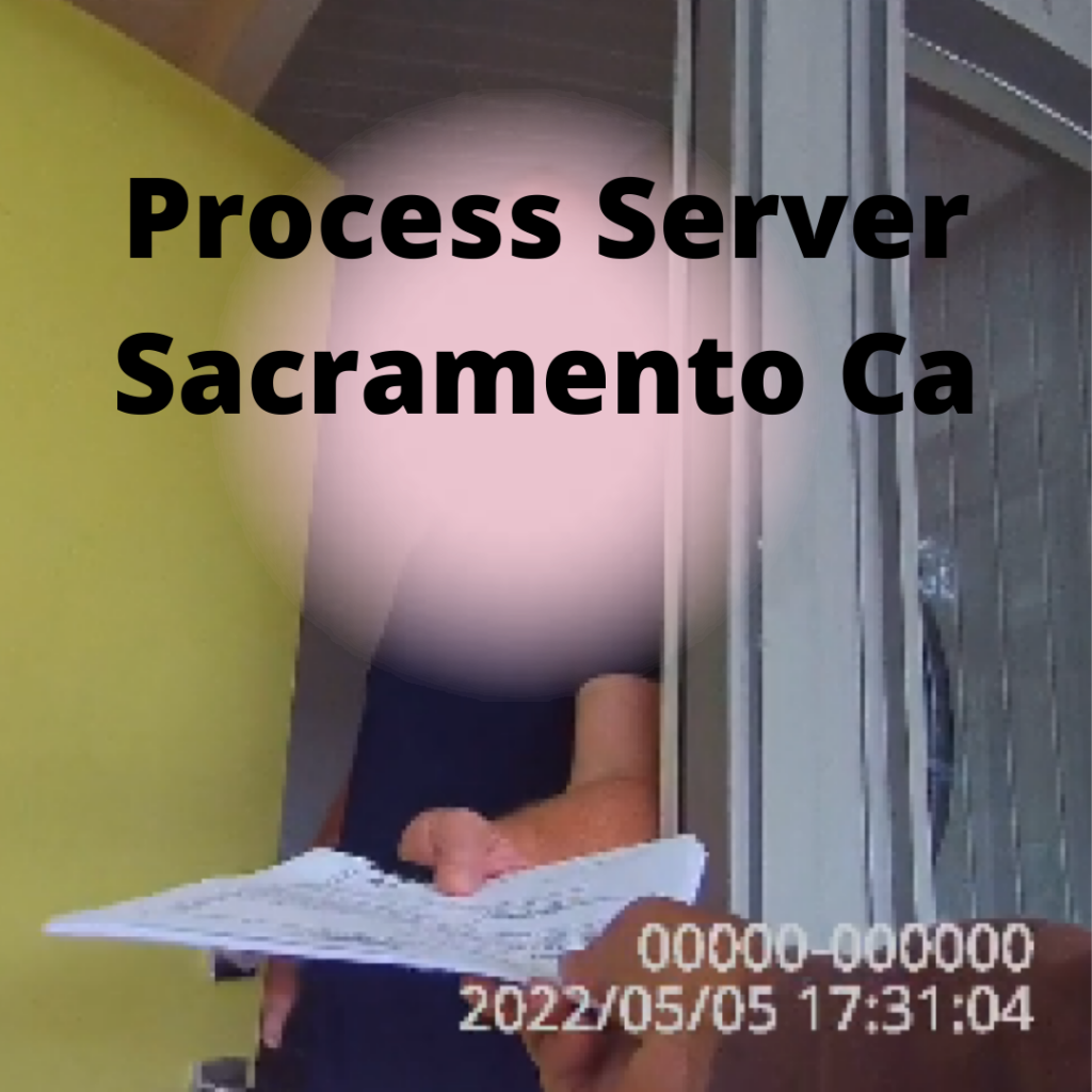 process server sacramento